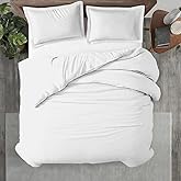 Kotton Culture 3 Pc 120" x 98" Duvet Cover Set Oversized King 100% Egyptian Cotton - 600 Thread Count Comforter Cover, Zipper Closure & Corner Ties - Fits Large King Inserts - White