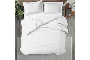 Kotton Culture 1 Pc Duvet Cover King Size-100% Egyptian Cotton 600 Thread Count Ultra Soft Premium Durable Comforter Cover Zi