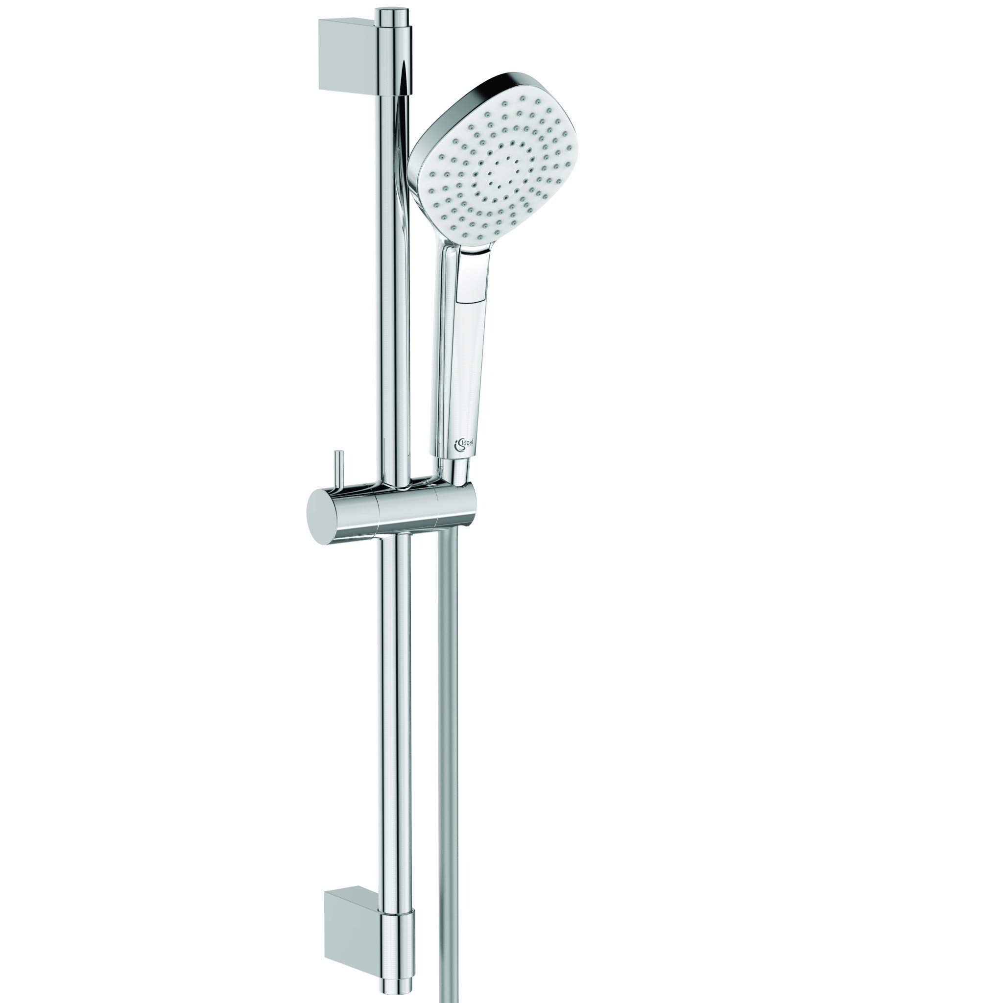 Ideal Standard – Evo Diamond 110Mm Dia Shower Kit 900Mm Rail