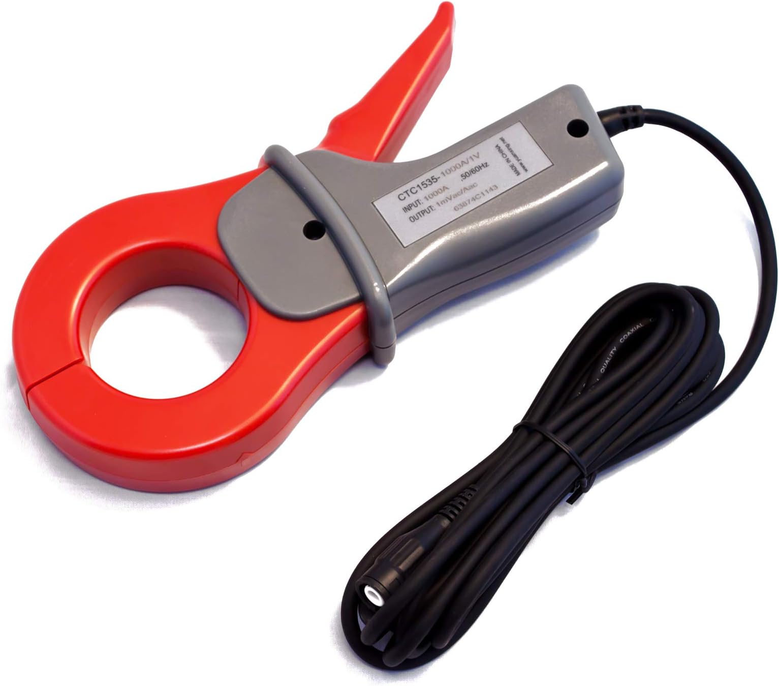 PeakTech P 4145-1000A 1000A Power Clamp with BNC Connector for Oscilloscopes or Mains Analysis