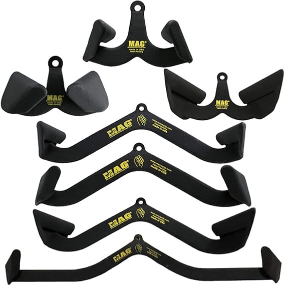 Amazon MAG (Maximum Advantage Grip) 全種類コンプリート7点セット ケーブルトレーニング用アタッチメント