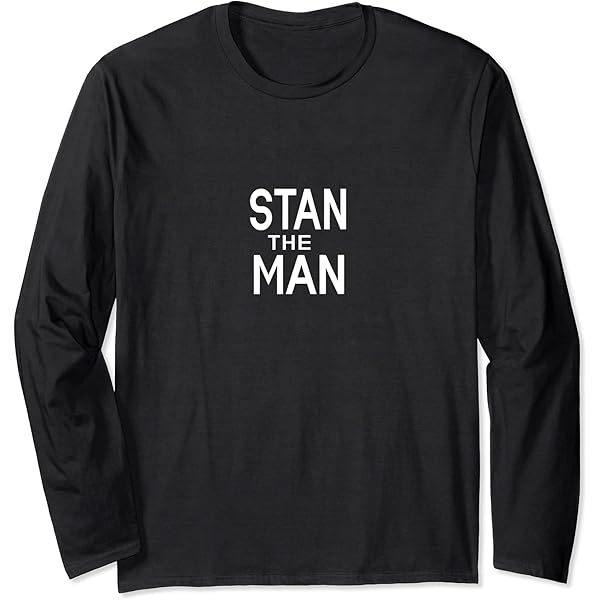 Amazon.com: Stan the Man Name Gift Apparel T-Shirt : Clothing