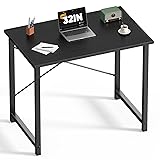 DUMOS 32 Inch Office Small Computer Desk Modern