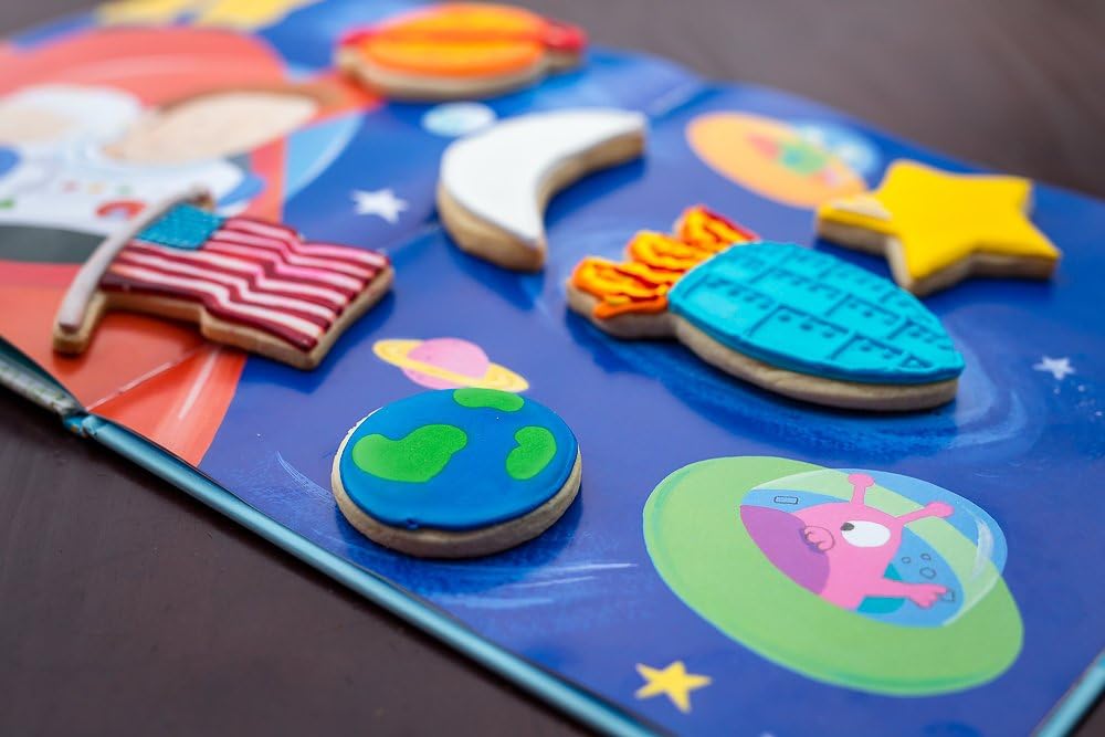 Anniversary House Space Tin-Plated Cookie Cutter Set, Silver, Ranging from 7 - 10cm (2.75 - 4") - Image 4
