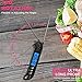 Digital Instant Read Meat Thermometer, Best Waterproof Ultra Fast Thermometer with Backlight, Great for Grilling & Cooking, Digital Food Thermometer for Kitchen