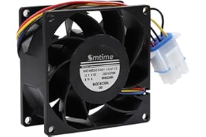 SMTIME Upgraded WR60X26866 Evaporator Fan Motor Compatible with GE Refrigerator Replace Parts V80E14MS2A3-57A611 WR60X10356 WR60X10357 WR60X10341 WR60X26033 WR60X26030 WR60X24303 AP6278228