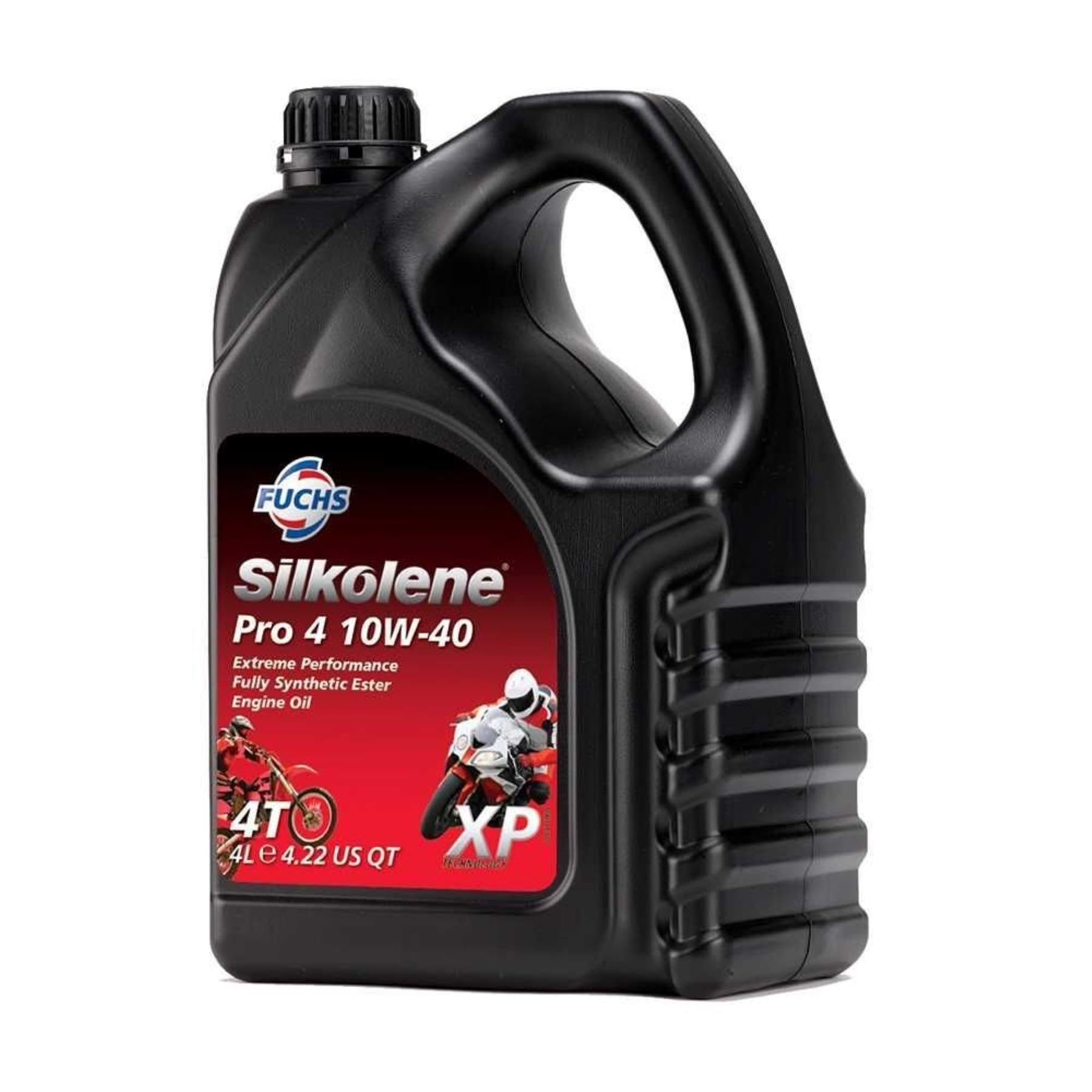 Silkolene Pro 4 10W-40 Oil Extreme Performance 100% Fully Synthetic Ester Improved Power