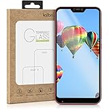 kalibri Tempered Glass Screen Protector - Curved Protective Display Film for Xiaomi Redmi 6 Pro/Mi A2 Lite - Black Frame