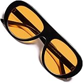 VANLINKER Retro Aviator Sunglasses for Women Chic Classic 70s Vintage Trendy 2025 Chunky UV400 Sun Glasses VL9865