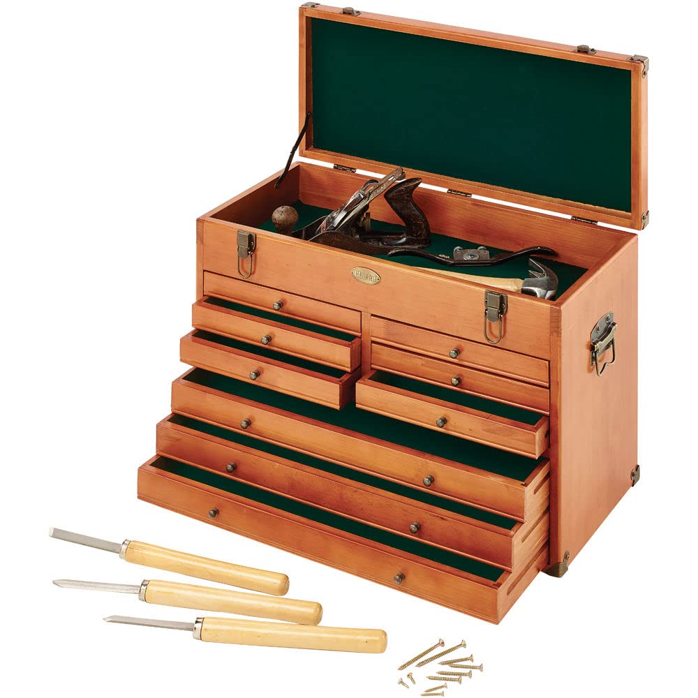Clarke Wooden Machinist's Tool Chest - CMW-9
