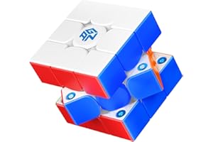 Bukefuno GAN 356 ME 3x3 Speed Cube Magic GAN 356 M E 3x3x3 Magic Gans 3 by 3 Educational GAN356 ME Speed Cube Puzzle