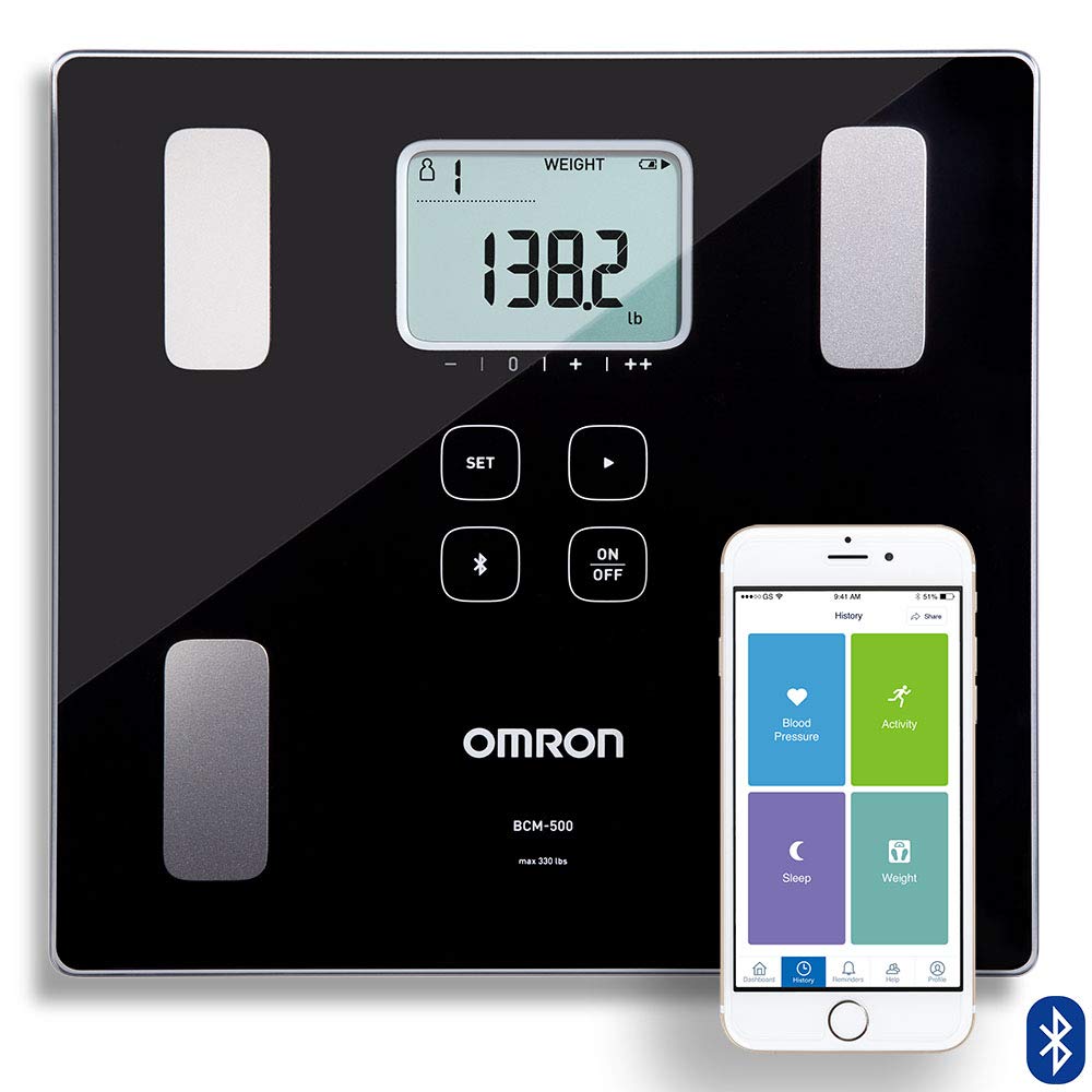 Omron Body Composition Monitor and Scale with Bluetooth