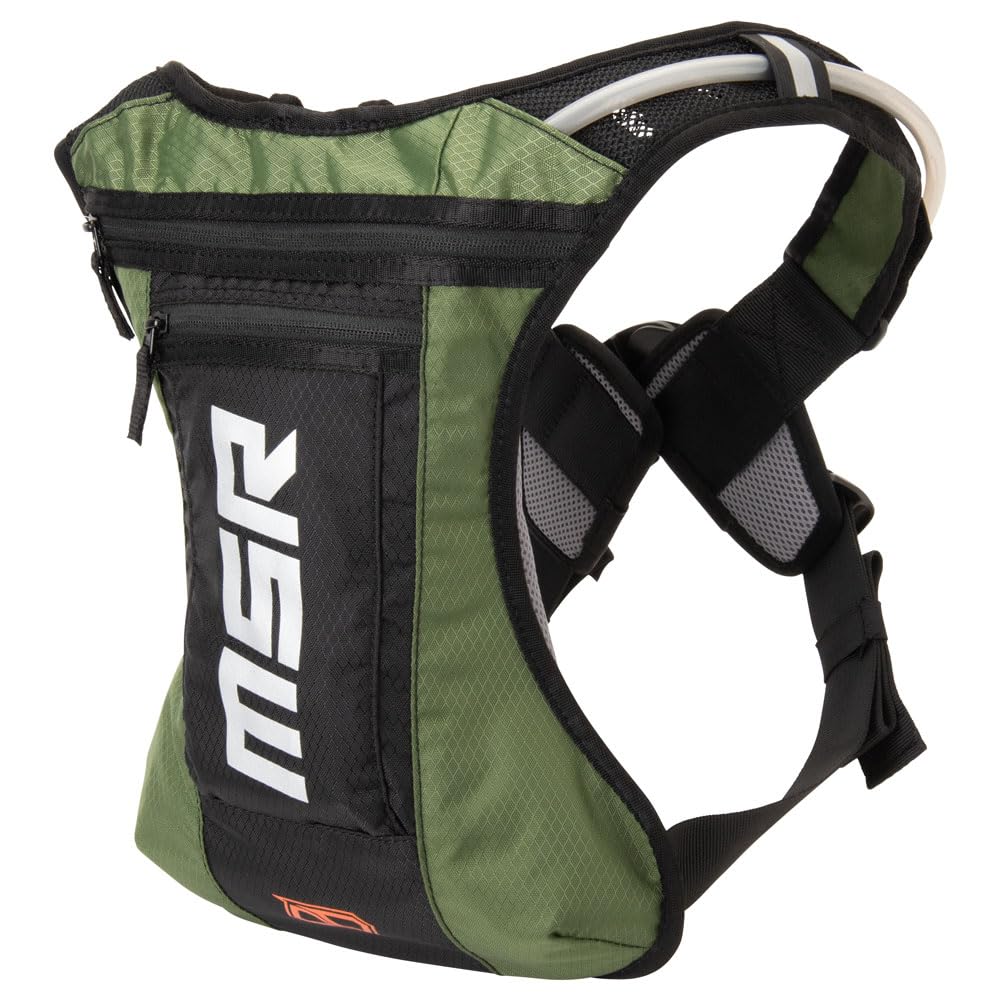 Photo 1 of MSR Low-Profile Race Hydration Pack 2 Liter Military/Orange