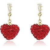 Ymimanchil Heart Earrings for Women Valentines Earrings Valentines Day Gifts