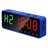 Portable Gym Timer, Fitness Clock, Home Garage Gym