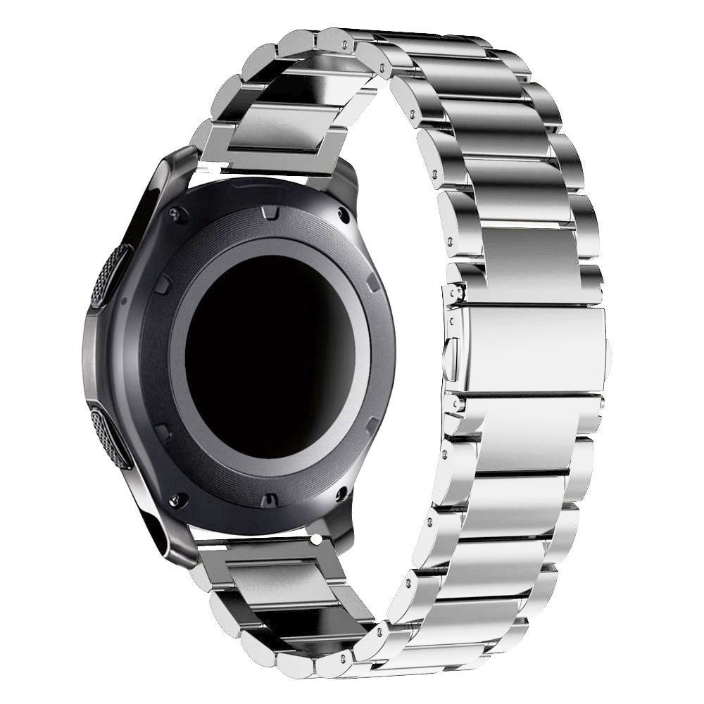 Fose 20mm Stainless Steel Watch Band Strap for Samsung Galaxy 42mm Gear S2 Classic - Silver