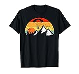 Paramotor Pilot Sunset Mountains Paramotoring T-Shirt