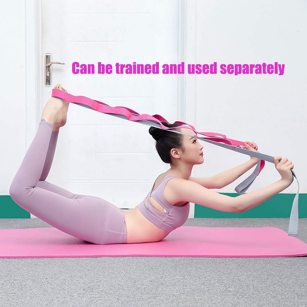 Leg Stretcher Set, Flexibility Door Trainer Stretching Strap and Resistance Bands Set Gymnastics Equipment for Home Pilates Ballet Dance Fitness Equipment, Workout Bands for Women Legs and Butt : Sports & Outdoors