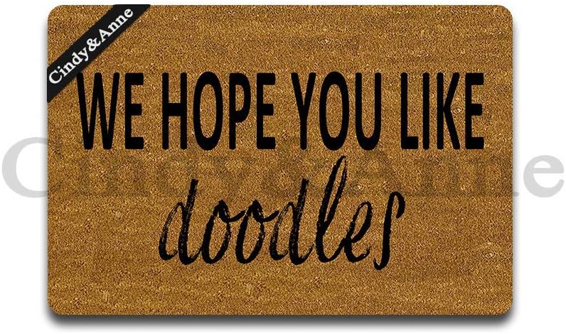 we hope you like doodles doormat