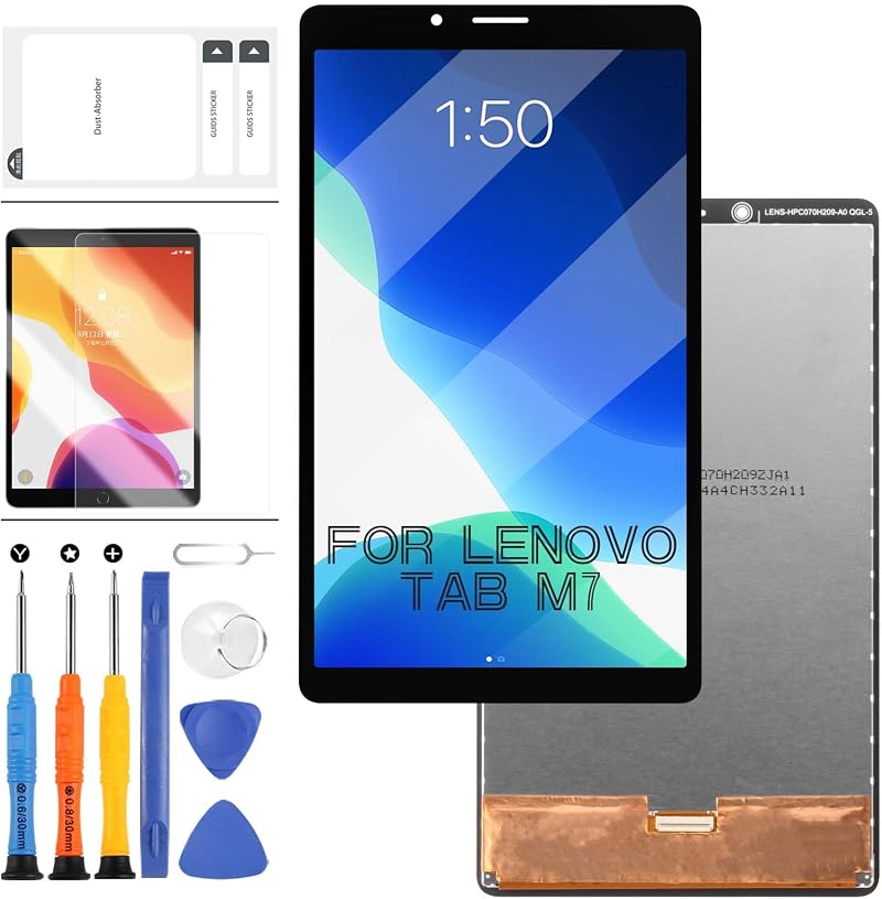 LADYSON 7" LCD Display Touch Screen Digitizer Assembly For Lenovo Tab M7