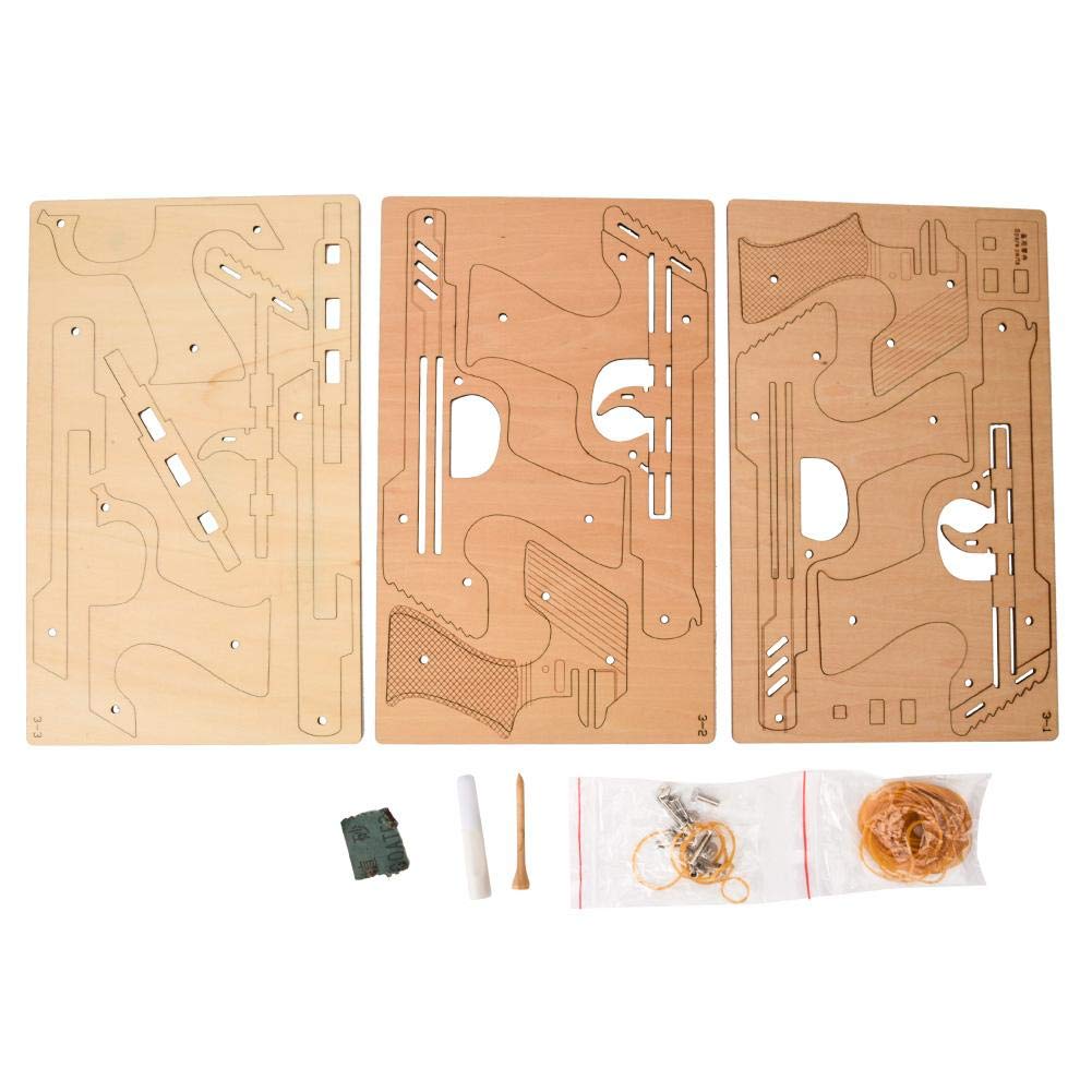 Wooden Assembly Model, 3D Wooden Puzzle, Decorate for Kids Amazon.in