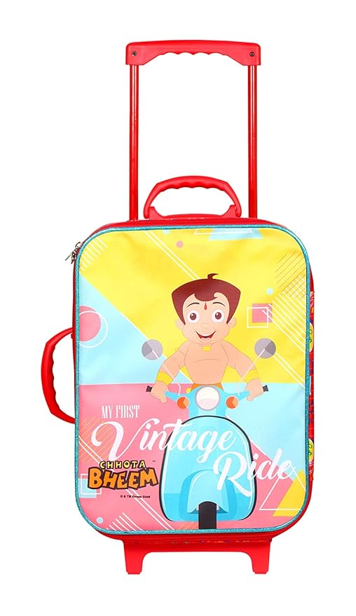 chota bheem trolley bag