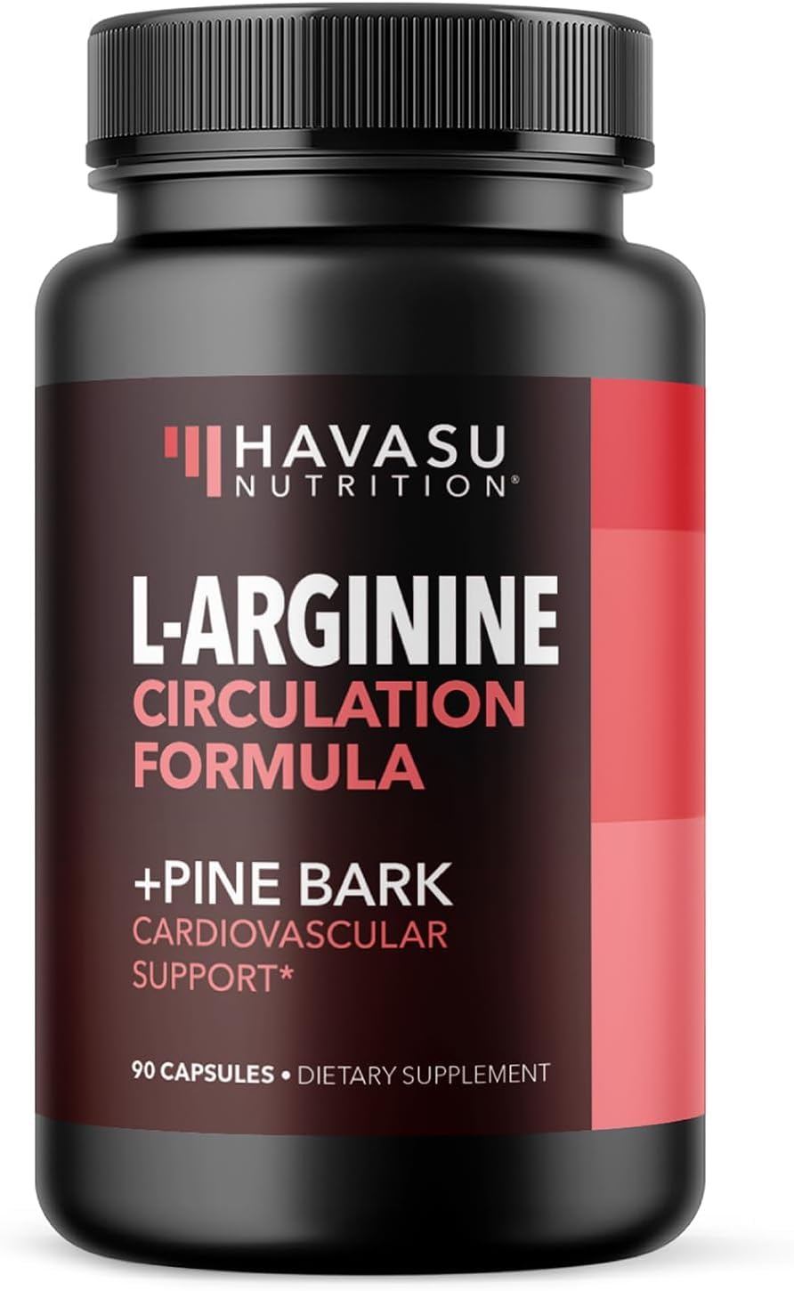 L-Arginine 1800mg and Pine Bark Extract 100mg