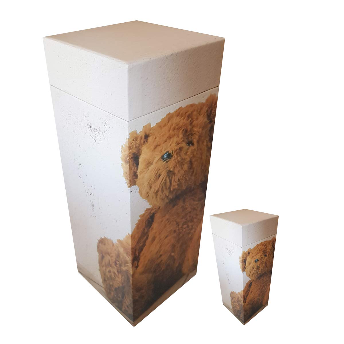 Teddy Bear ScatterPod Scattering Cremation Urn - Child & Keepsake Twin Pack
