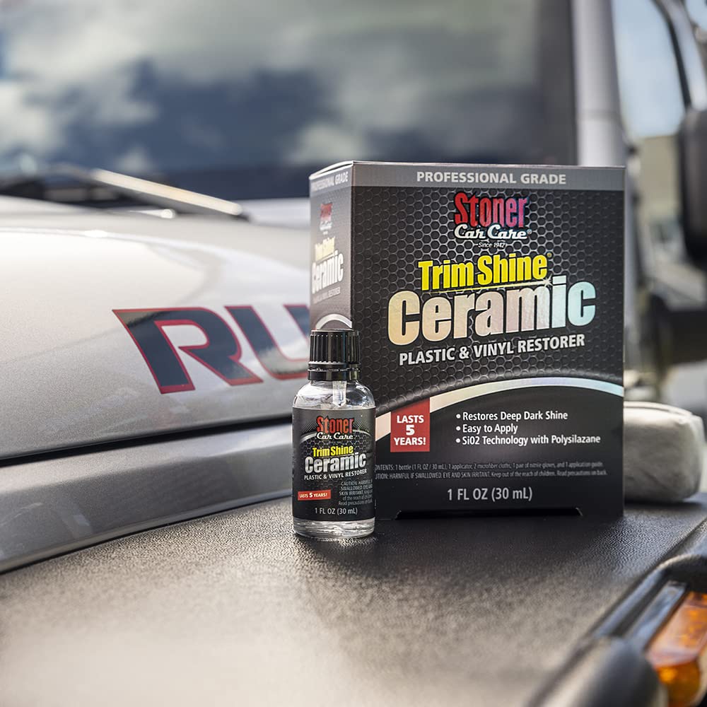Stoner Car Care 95451 Trim Shine Ceramic Plastic and Vinyl Restorer Kit