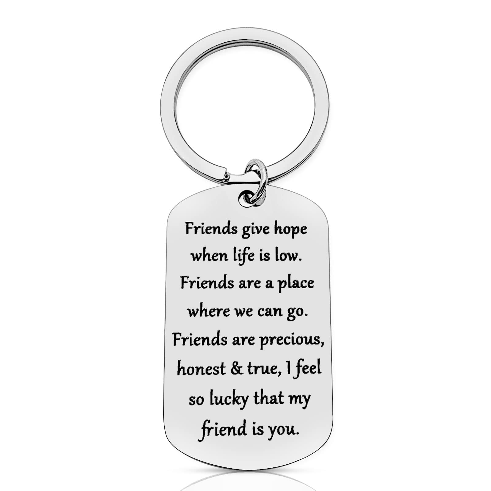 Friendship Gift for Women Men Best Friends Keyring Gift Sister Gift from Sister Brother Anniversary Birthday Gift for Boys Girls Teen Wedding Gift for Sister in Law Bestie Christmas Graduation Gift