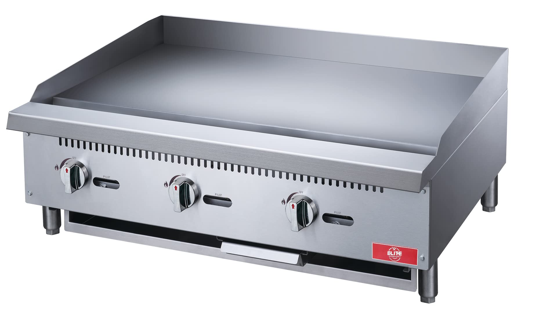 Commercial Countertop Griddle, ETL 36" Flat Top
