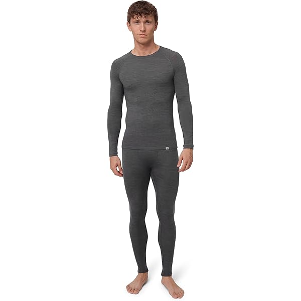 Fulidngzg Completo Termico Uomo Pile Sci Cotone Completo Termico Maglia Termica Running Sportiva - Foto 10