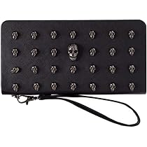 Amazon.com: DownUpdown Skull Wallets for Women Wristlet
