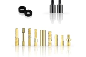 13PCS Car Antenna Adapter,Premium Aluminum Alloy Car Accessories Compatible with Toyota,Jeep,Wrangler,Dodge,Chevrolet,Ford,GM