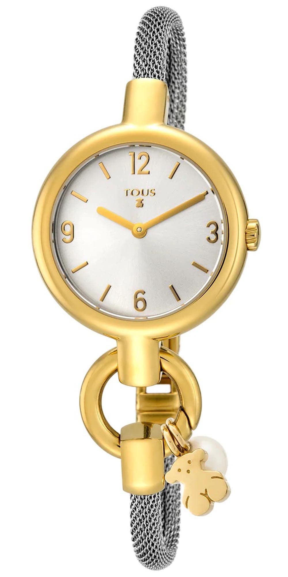 TOUS Watches Hold Womens Analogue Quartz Watch with Stainless Steel Bracelet 800350860