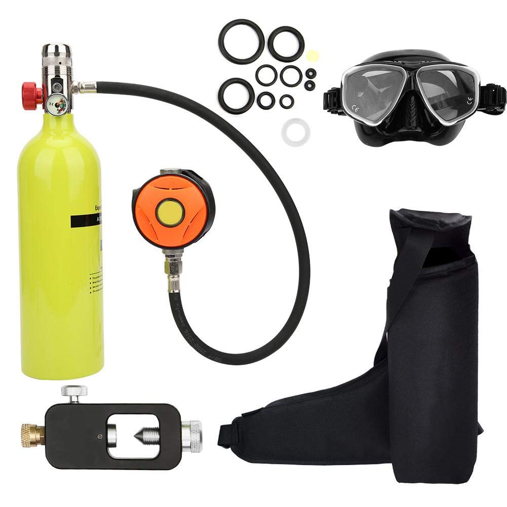 Buy Mini Scuba Tank, 1L Scuba Dive Oxygen Cylinder Snorkeling
