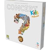 Concept Kids Animals - Cooperative Animal Guessing Game for Children! Fun Family Board Game for Kids &amp; Adults, Ages 4+, 2-12 Players, 20 Minute Playtime, Made by Repos Production
