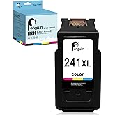 Penguin 241 XL Ink Cartridges for Canon PIXMA TS5120 MG3620 MG3600 MG3520 MG3120 MX532 MX512 MX472 MX452 Printers Remanufactu
