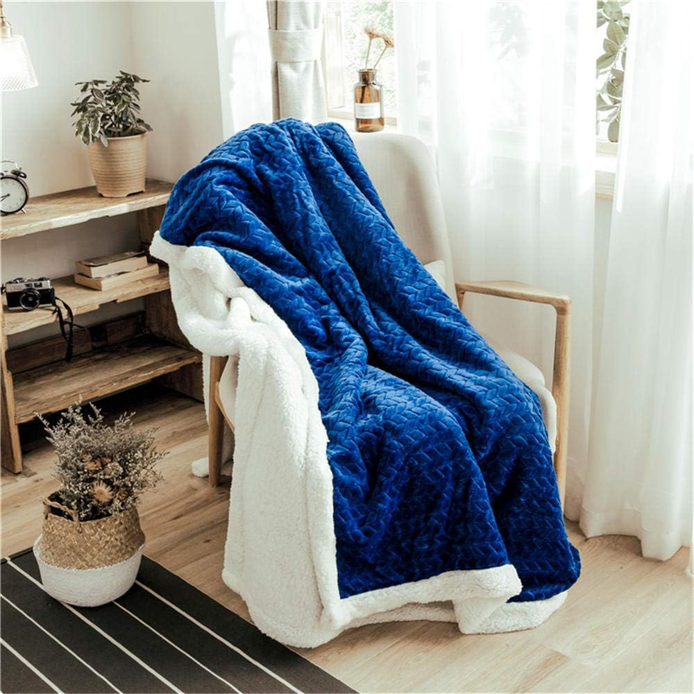 Thermal blanketSimple thickened lambskin blanket cute air conditioning
