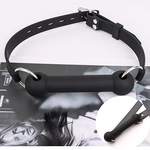 Leather Restraints Ball Mouth Plug Silicone Bondage Ball Gag Bondage  Restraints Bite Gag Adult Sex Toys Faux Leather Open Mouth Gag with  Silicone Bar (B2) in Kenya | Whizz Gags & Muzzles