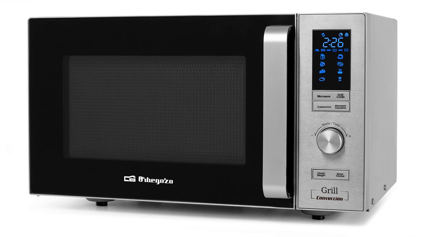 Orbegozo MIG 2528 CO Grill and Convection Microwave, 25 Litres, 6 Power Levels, Digital LED Display, 7 Preconfigured Menus - Image 3