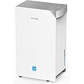 4500 Sq.Ft Most Efficient Energy Star 2024 Dehumidifier,AEOCKY Max 74 Pint/D(Standard 52Pint/D) Smart Compressor Dehumidifier