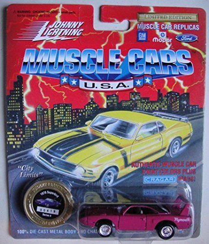 Johnny Lightning Muscle Cars Usa Limited Edition Pink 1970 Superbird Series 8