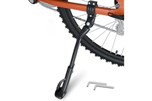 NICEDACK Bike Kickstand, Adjustable Kickstand Aluminium Alloy Bicycle Kickstand for Mountain Bike/700 Road Bike/BMX/MTB 26'' 27.5'' 28 29 inches Adults Bike