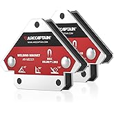 ARCCAPTAIN Welding Magnets 2pcs 25LB Welding Magnet Set, Magnetic Welding Holder, Holding Power Welding Accessories