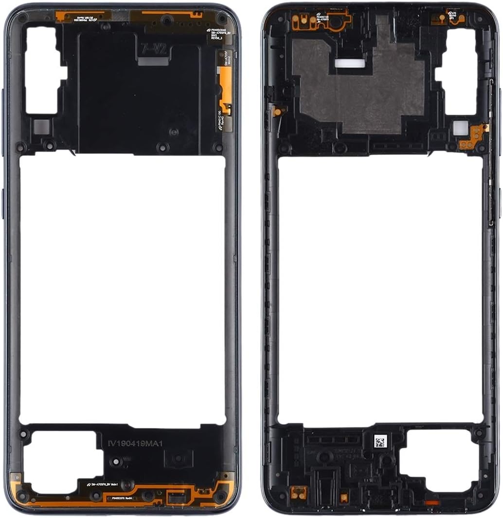 AUSKAS-UK Frame Bezel Plate Replacement Part Back Housing Frame for Galaxy A70 Repair Parts for Galaxy