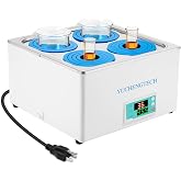 Digital Lab Water Bath 12L Laboratory Thermostatic Water Bath 4 Openings 800W by YUCHENGTECH for Food Heating Chemical Biological Experiment 110V