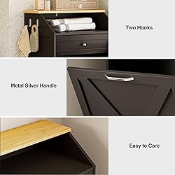 GAZHOME 13 Gallon Tilt Out Trash Cabinet, Upgrade