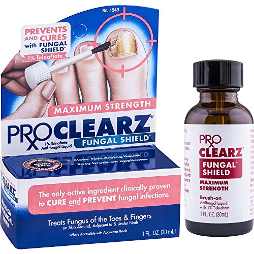 ProClearz Fungal Shield Maximum Strength Antifungal Liquid, 1 Ounce Bottle (Pack of 2)