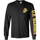 Officially Licensed United States Marine Corps Long Sleeve T-Shirt